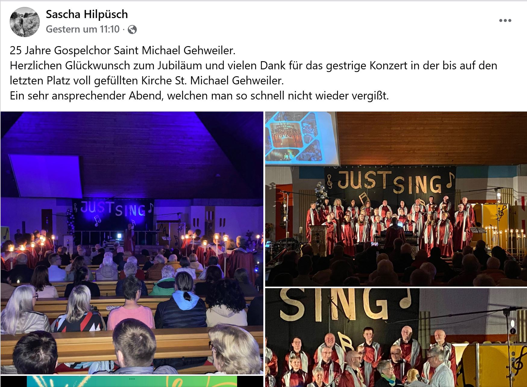 Beitrag unseres Bürgermeisters Herrn Sascha Hilpüsch