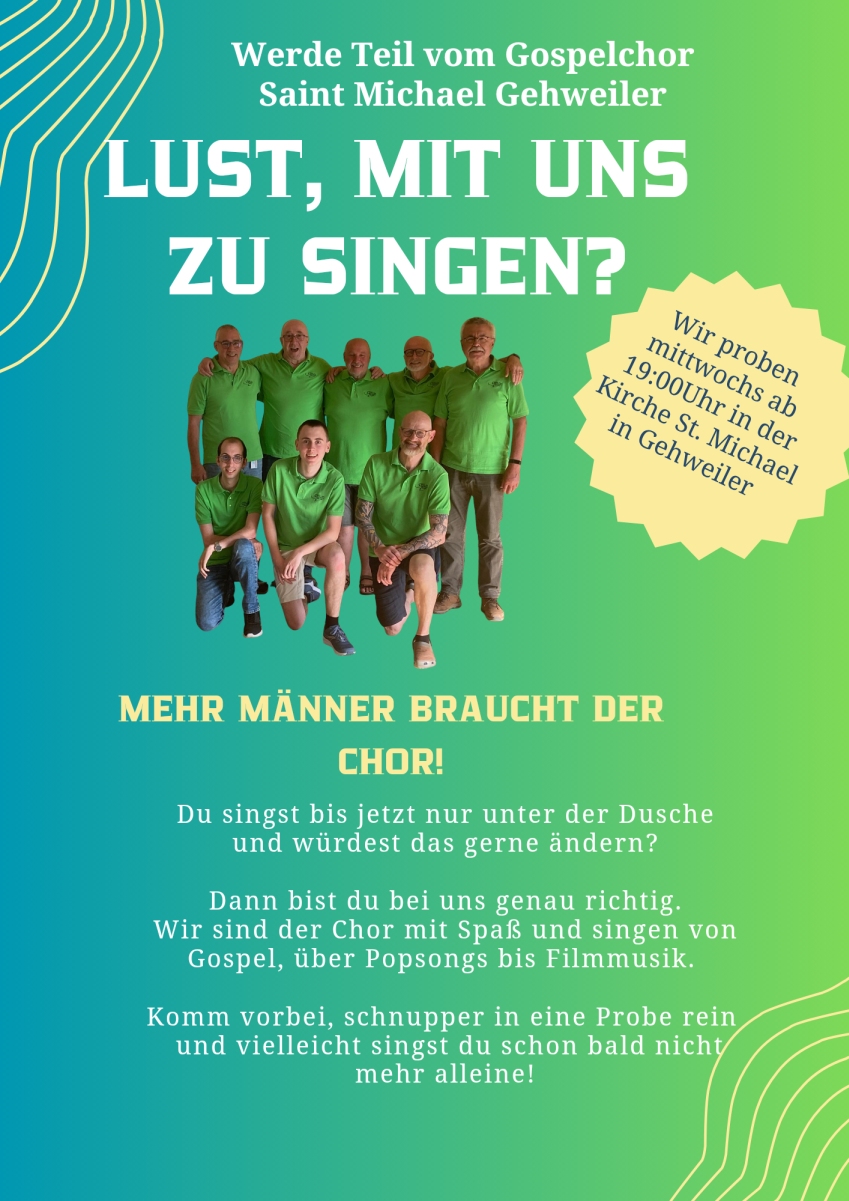 Plakat Männer